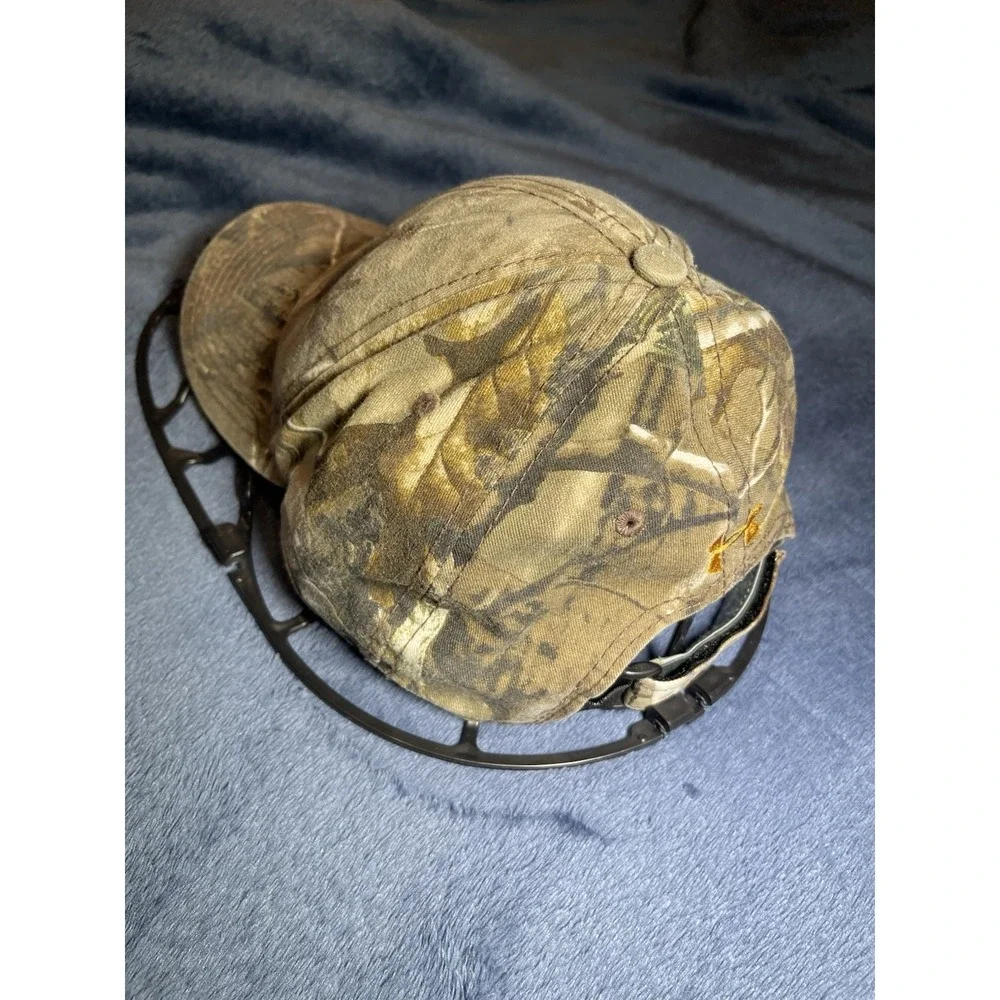Under Armour Camo Hat Cap Mens Adjustable Strap Camouflage OSFA Hunting